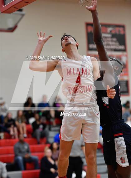 Thumbnail 1 in Superior Collegiate vs Miami Christian (Sun Bash Tournament) photogallery.