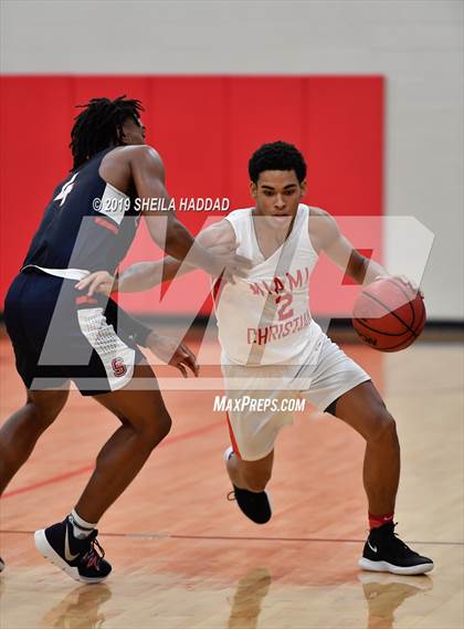 Thumbnail 1 in Superior Collegiate vs Miami Christian (Sun Bash Tournament) photogallery.