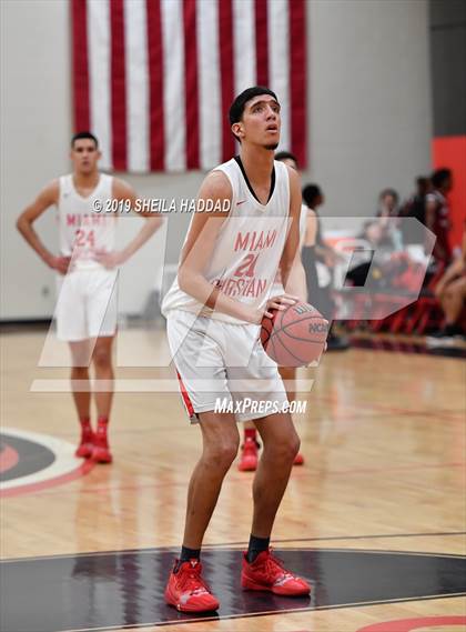 Thumbnail 3 in Superior Collegiate vs Miami Christian (Sun Bash Tournament) photogallery.