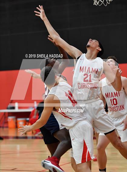 Thumbnail 2 in Superior Collegiate vs Miami Christian (Sun Bash Tournament) photogallery.