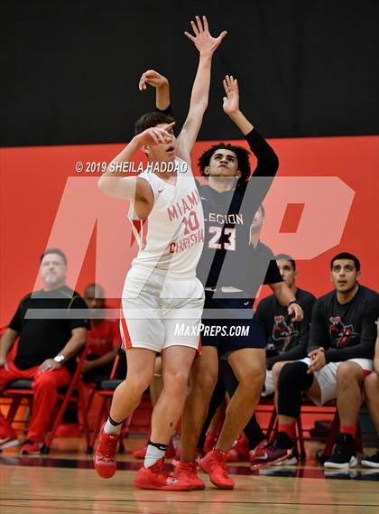 Thumbnail 1 in Superior Collegiate vs Miami Christian (Sun Bash Tournament) photogallery.