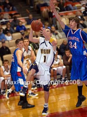 Thumbnail 2 in Immanuel vs Mission Prep (CS D5 Final) photogallery.