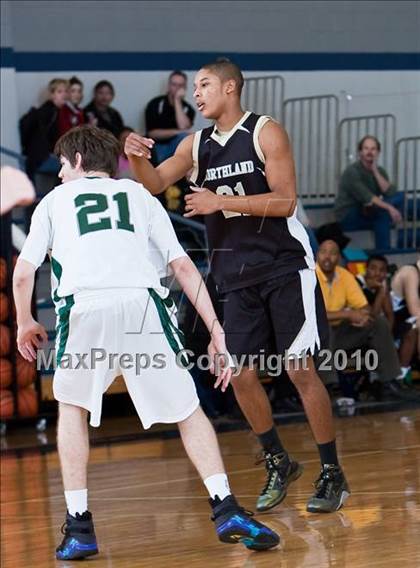 Thumbnail 1 in Lutheran South vs. Northland Christian (TAPPS District 4-4A Tournament) photogallery.