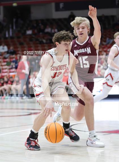 Thumbnail 2 in Morgan vs. Grantsville (UHSAA 3A Quarterfinal) photogallery.