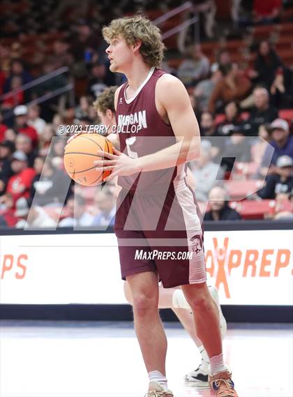 Thumbnail 3 in Morgan vs. Grantsville (UHSAA 3A Quarterfinal) photogallery.