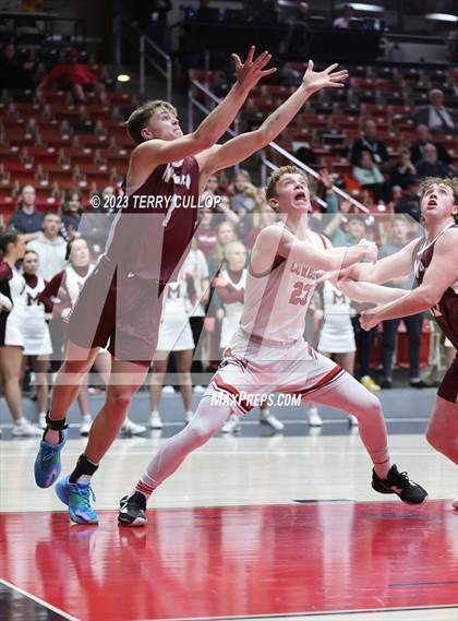 Thumbnail 1 in Morgan vs. Grantsville (UHSAA 3A Quarterfinal) photogallery.