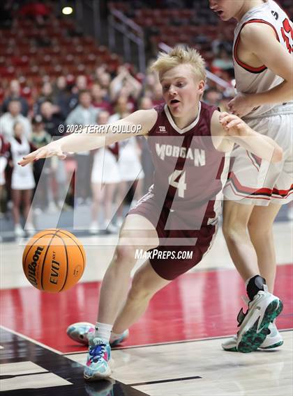 Thumbnail 1 in Morgan vs. Grantsville (UHSAA 3A Quarterfinal) photogallery.