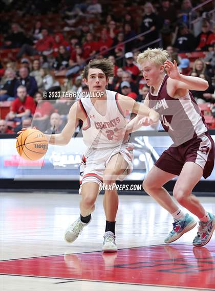 Thumbnail 1 in Morgan vs. Grantsville (UHSAA 3A Quarterfinal) photogallery.