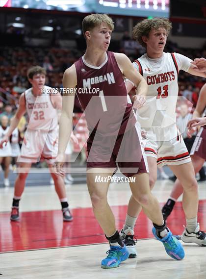 Thumbnail 2 in Morgan vs. Grantsville (UHSAA 3A Quarterfinal) photogallery.