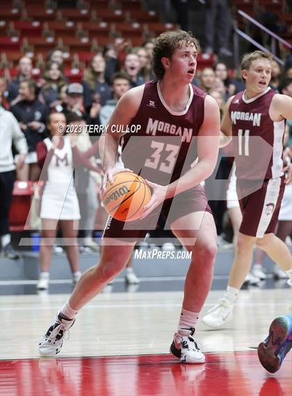 Thumbnail 3 in Morgan vs. Grantsville (UHSAA 3A Quarterfinal) photogallery.