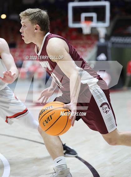 Thumbnail 2 in Morgan vs. Grantsville (UHSAA 3A Quarterfinal) photogallery.