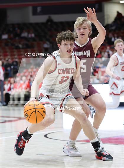 Thumbnail 3 in Morgan vs. Grantsville (UHSAA 3A Quarterfinal) photogallery.