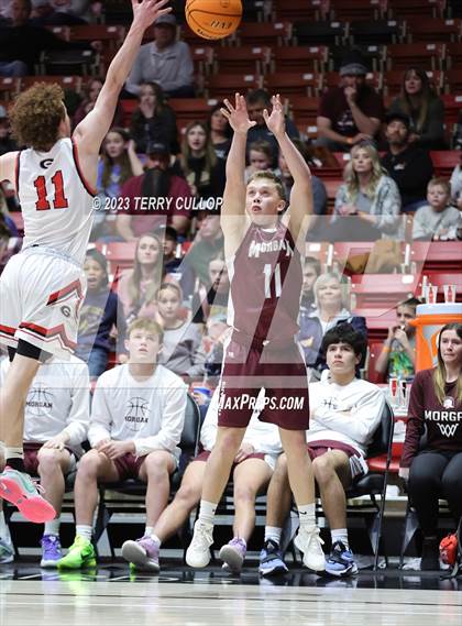 Thumbnail 1 in Morgan vs. Grantsville (UHSAA 3A Quarterfinal) photogallery.