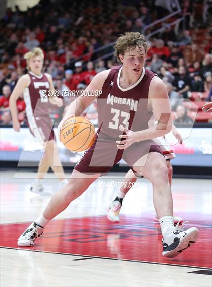 Thumbnail 3 in Morgan vs. Grantsville (UHSAA 3A Quarterfinal) photogallery.
