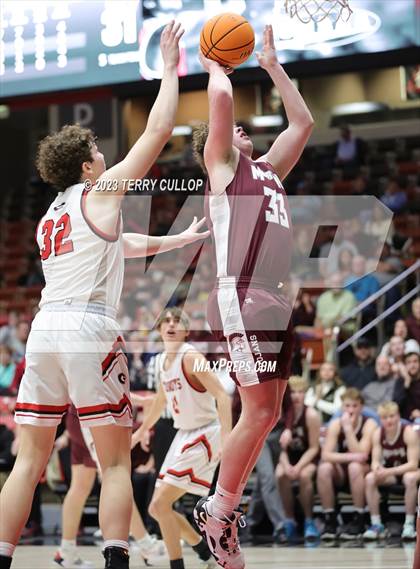 Thumbnail 2 in Morgan vs. Grantsville (UHSAA 3A Quarterfinal) photogallery.