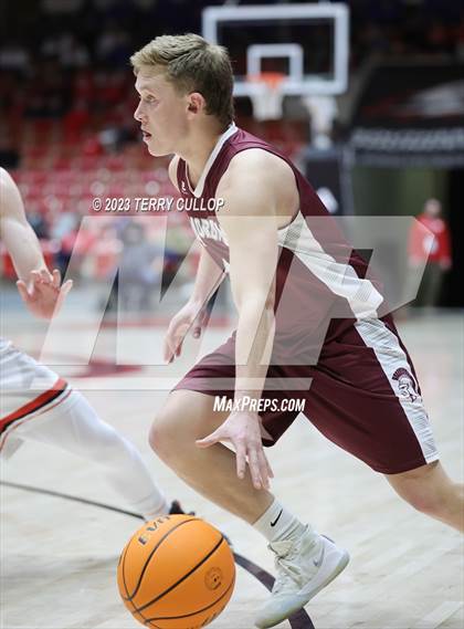 Thumbnail 1 in Morgan vs. Grantsville (UHSAA 3A Quarterfinal) photogallery.
