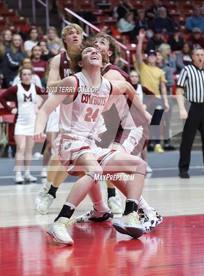 Thumbnail 3 in Morgan vs. Grantsville (UHSAA 3A Quarterfinal) photogallery.
