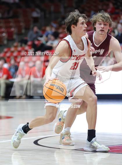 Thumbnail 1 in Morgan vs. Grantsville (UHSAA 3A Quarterfinal) photogallery.