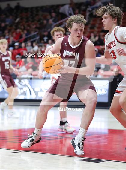 Thumbnail 3 in Morgan vs. Grantsville (UHSAA 3A Quarterfinal) photogallery.