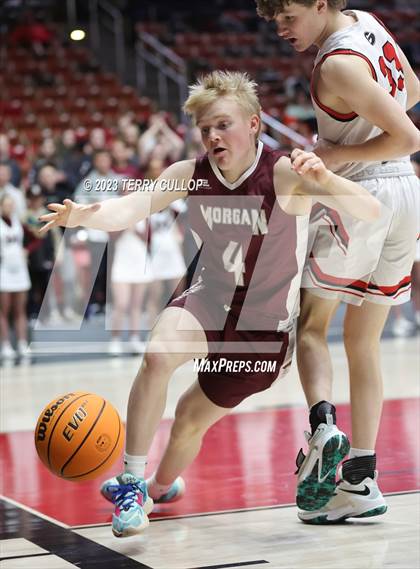 Thumbnail 3 in Morgan vs. Grantsville (UHSAA 3A Quarterfinal) photogallery.
