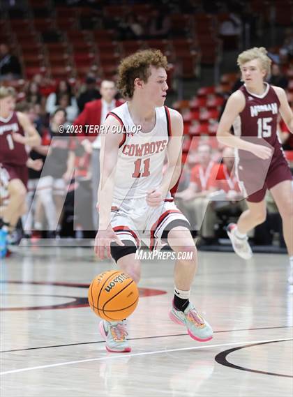 Thumbnail 1 in Morgan vs. Grantsville (UHSAA 3A Quarterfinal) photogallery.