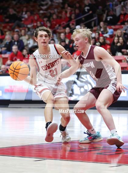 Thumbnail 3 in Morgan vs. Grantsville (UHSAA 3A Quarterfinal) photogallery.