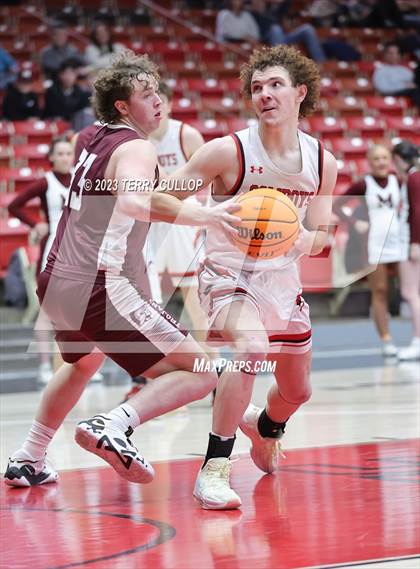 Thumbnail 3 in Morgan vs. Grantsville (UHSAA 3A Quarterfinal) photogallery.