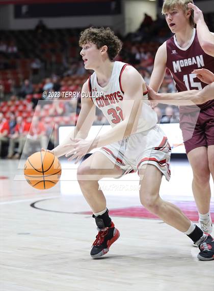 Thumbnail 2 in Morgan vs. Grantsville (UHSAA 3A Quarterfinal) photogallery.