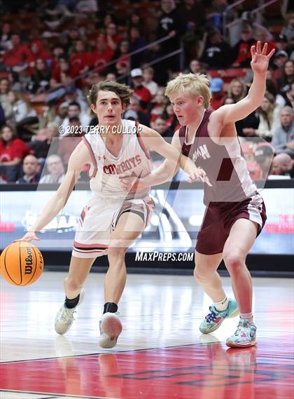 Thumbnail 2 in Morgan vs. Grantsville (UHSAA 3A Quarterfinal) photogallery.