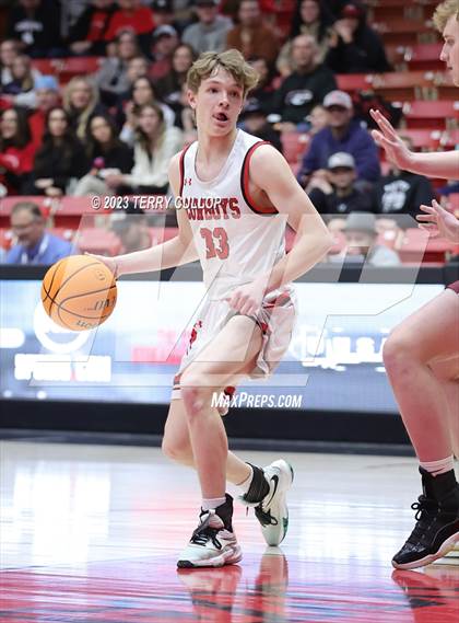 Thumbnail 3 in Morgan vs. Grantsville (UHSAA 3A Quarterfinal) photogallery.