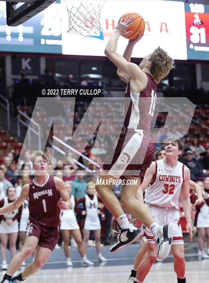 Thumbnail 3 in Morgan vs. Grantsville (UHSAA 3A Quarterfinal) photogallery.