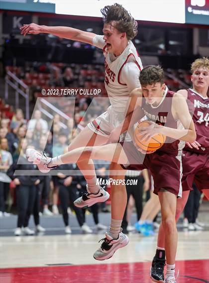 Thumbnail 2 in Morgan vs. Grantsville (UHSAA 3A Quarterfinal) photogallery.
