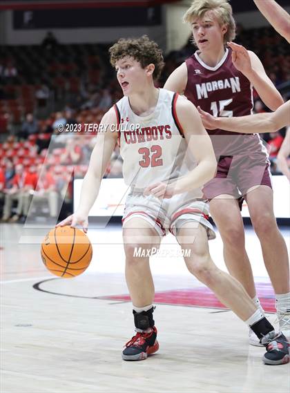 Thumbnail 1 in Morgan vs. Grantsville (UHSAA 3A Quarterfinal) photogallery.