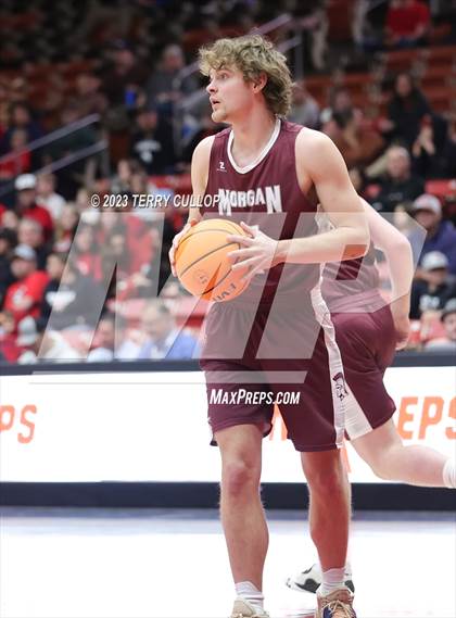 Thumbnail 2 in Morgan vs. Grantsville (UHSAA 3A Quarterfinal) photogallery.