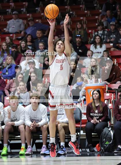 Thumbnail 3 in Morgan vs. Grantsville (UHSAA 3A Quarterfinal) photogallery.