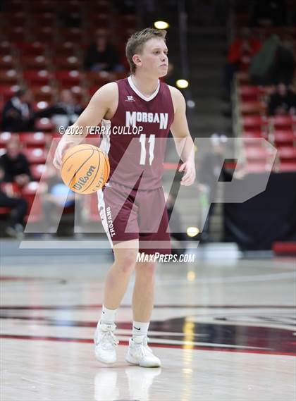 Thumbnail 3 in Morgan vs. Grantsville (UHSAA 3A Quarterfinal) photogallery.