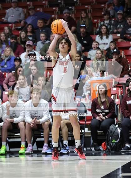 Thumbnail 1 in Morgan vs. Grantsville (UHSAA 3A Quarterfinal) photogallery.