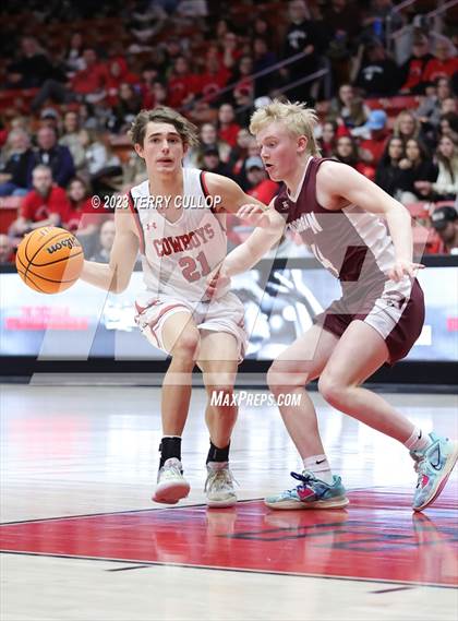 Thumbnail 2 in Morgan vs. Grantsville (UHSAA 3A Quarterfinal) photogallery.