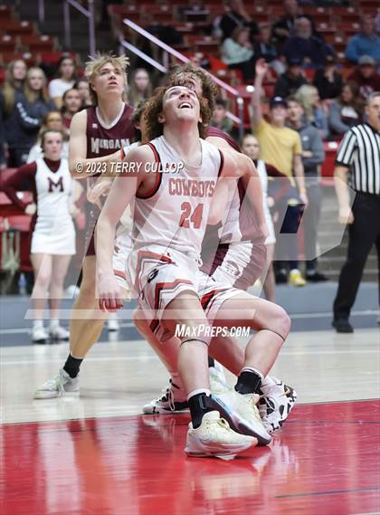 Thumbnail 2 in Morgan vs. Grantsville (UHSAA 3A Quarterfinal) photogallery.