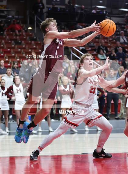 Thumbnail 1 in Morgan vs. Grantsville (UHSAA 3A Quarterfinal) photogallery.