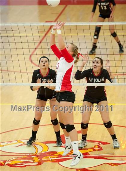 Thumbnail 2 in Cathedral Catholic vs La Jolla (CIF SDS D3 Final) photogallery.