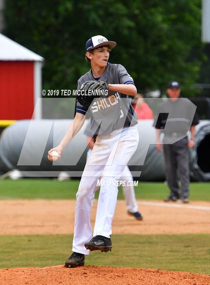 Thumbnail 3 in Shiloh Christian vs. Morrilton (AAA 4A Regional Playoff) photogallery.
