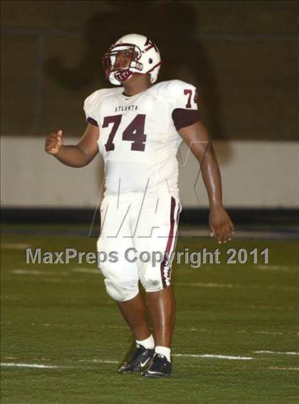 Thumbnail 2 in Atlanta vs. Gilmer photogallery.