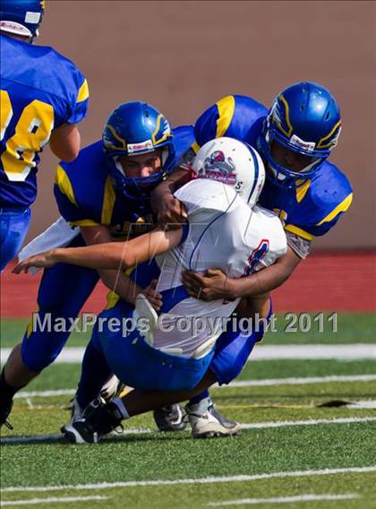 Thumbnail 3 in Sunnybrook Christian vs. Brazosport Christian (Living Stones Kick Off Classic) photogallery.