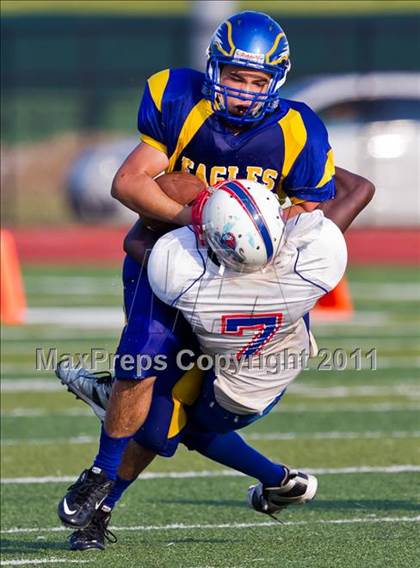 Thumbnail 2 in Sunnybrook Christian vs. Brazosport Christian (Living Stones Kick Off Classic) photogallery.