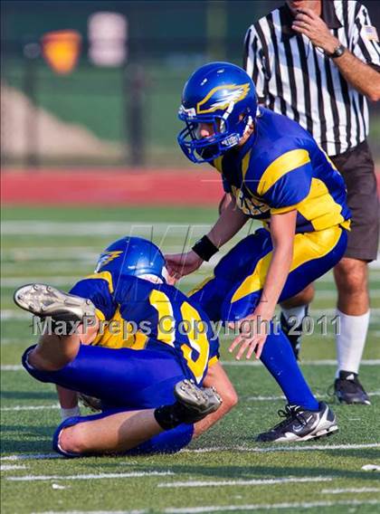Thumbnail 1 in Sunnybrook Christian vs. Brazosport Christian (Living Stones Kick Off Classic) photogallery.