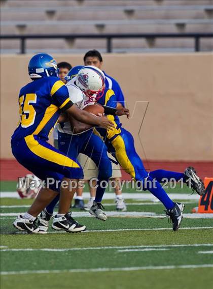 Thumbnail 3 in Sunnybrook Christian vs. Brazosport Christian (Living Stones Kick Off Classic) photogallery.