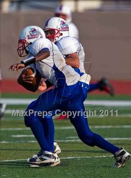 Thumbnail 2 in Sunnybrook Christian vs. Brazosport Christian (Living Stones Kick Off Classic) photogallery.