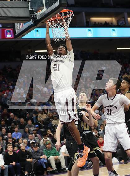 Thumbnail 3 in Bishop Montgomery vs. Woodcreek (CIF State Open Division Final) photogallery.