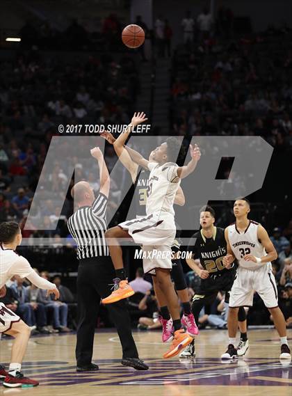 Thumbnail 2 in Bishop Montgomery vs. Woodcreek (CIF State Open Division Final) photogallery.